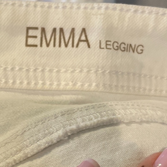 DL1961 White Jean Emma Legging Jeans - Picture 3 of 7